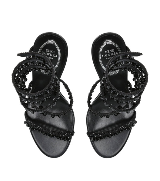 Satin Chandelier Sandals 105
