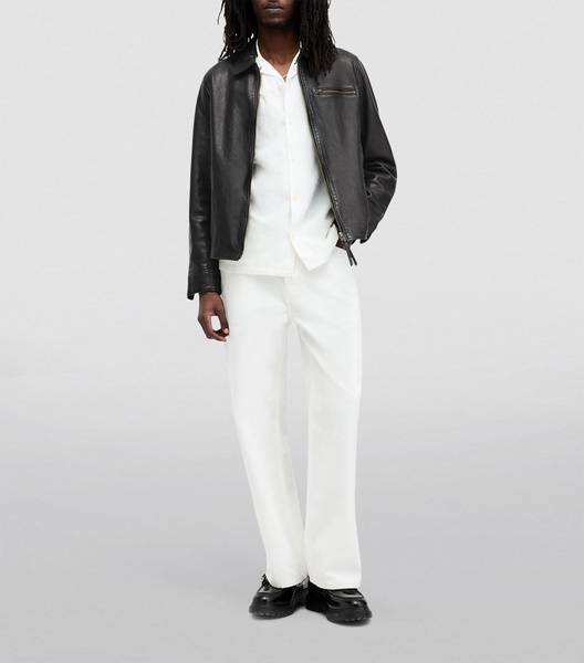 Leather Miller Jacket