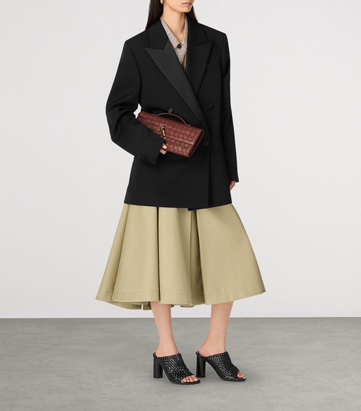 Mini Lambskin Andiamo Clutch Bag