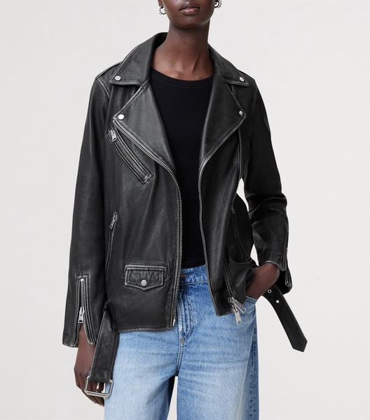 Leather Billie Biker Jacket