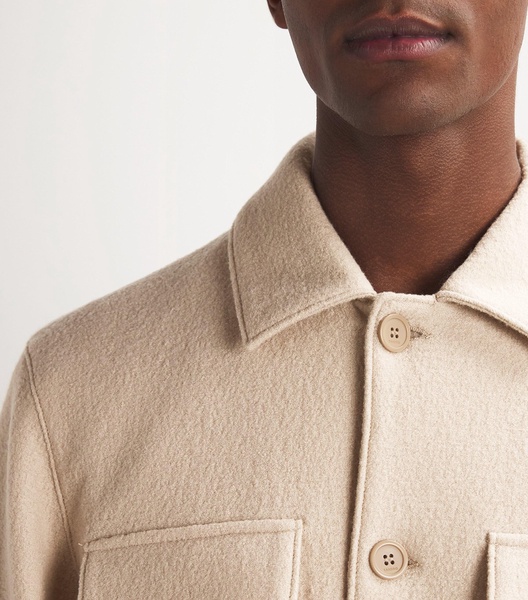 Virgin Wool Overshirt