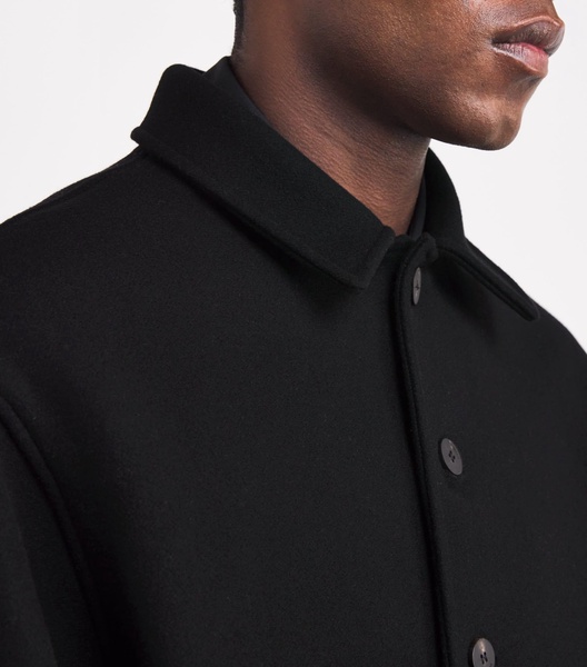 Virgin Wool Bomber Jacket