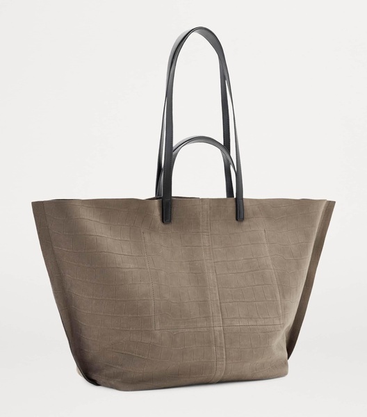 Leather Phoenix Tote Bag