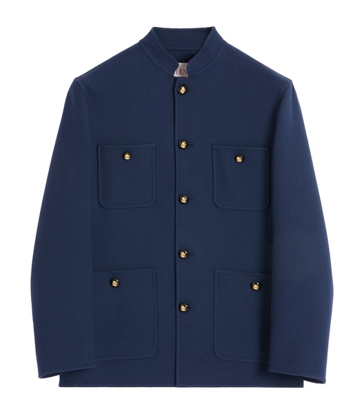 Double-Faced Virgin Wool Blazer
