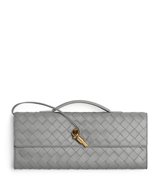 Small Lambskin Andiamo Clutch Bag