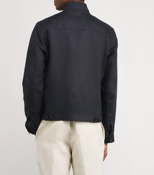 Cotton Zip Blouson Jacket