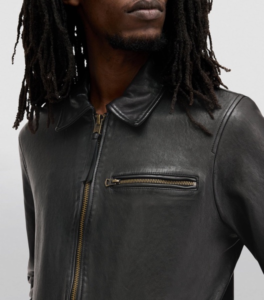 Leather Miller Jacket