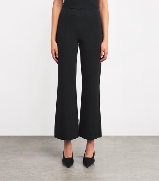 Milano-Knit Flared Trousers
