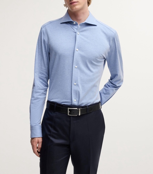 Stretch-Cotton Slim Shirt