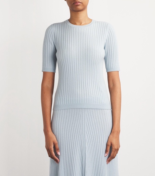 Cashmere Ribbed Top