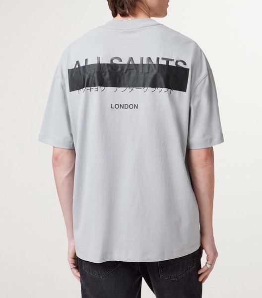 Cotton Oversized Redact T-Shirt