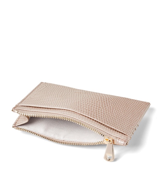 Leather Zipped Cardholder