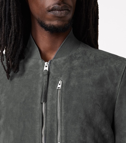 Suede Kemble Bomber Jacket