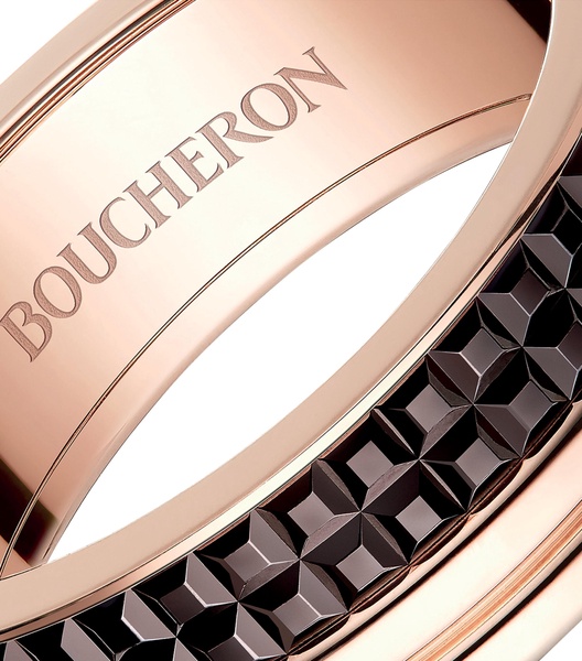 Large Rose Gold Quatre Classique Wedding Ring