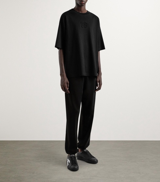 Oversized Embroidered Logo T-Shirt
