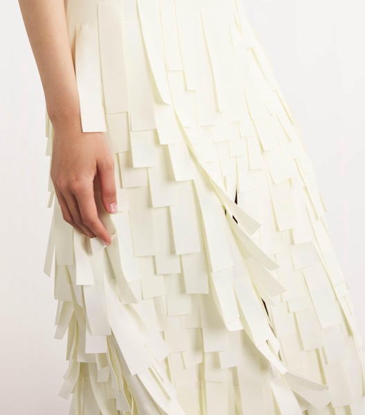 Fringed Maxi Dress