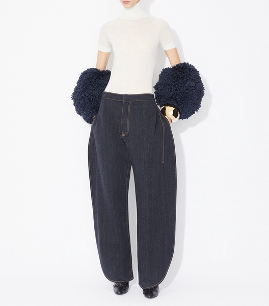 Wool Short-Sleeve Bodysuit