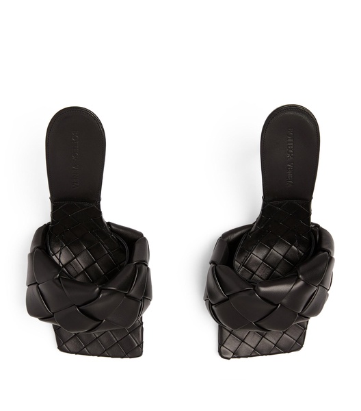 Quilted Leather Lido Mules 90