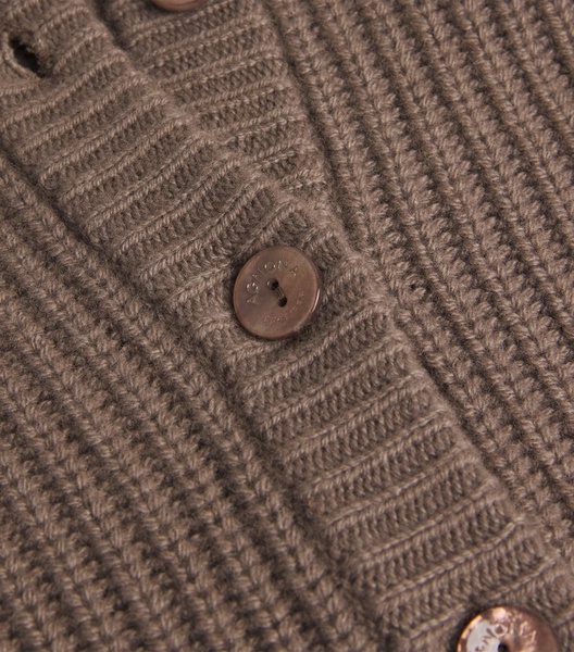 Cashmere Vimini Stitch Cardigan