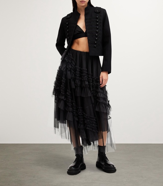 Tulle Jen Midi Skirt