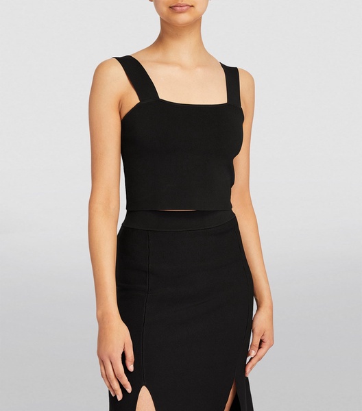 Square-Neck Crop Top