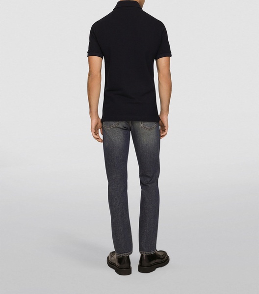 Logo Plaque Slim Jeans