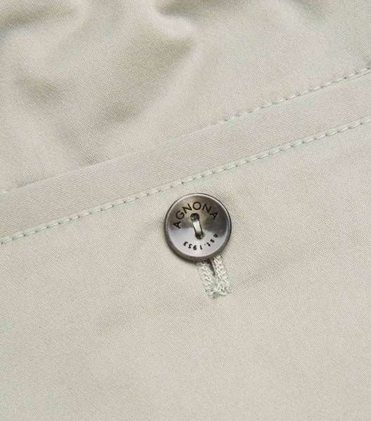 Cotton-Stretch Drawstring Trousers