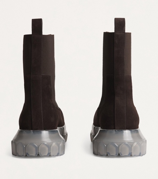 Suede Bozo Tractor Chelsea Boots