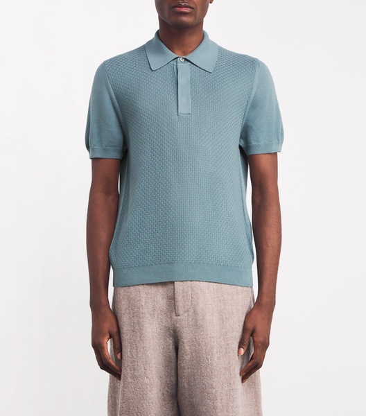 Cotton-Modal Polo Shirt
