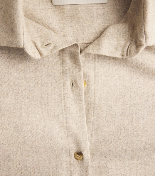 Lambswool-Cashmere London Pyjama Shirt