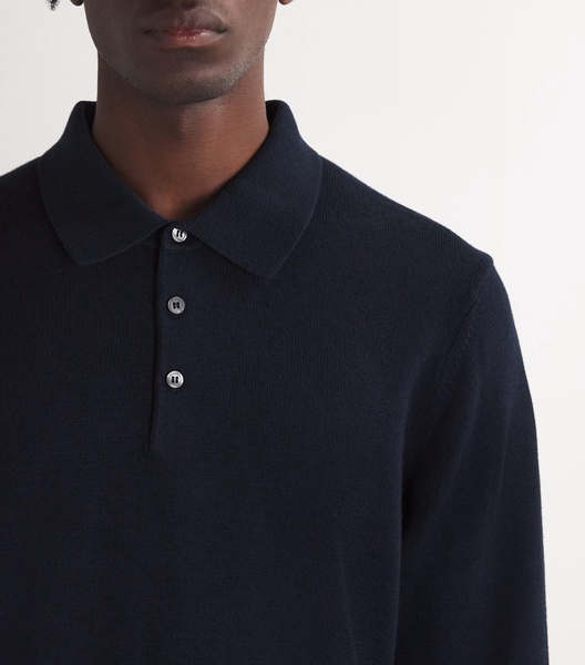 Merino Wool-Cotton Finsbury Polo Sweater