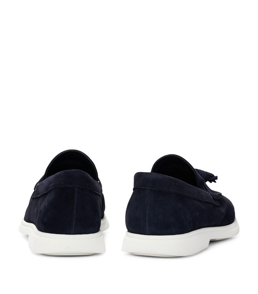 Suede Tassel Loafers