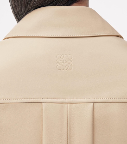 EXCLUSIVE Nappa Lambskin Silver Capsule Shirt