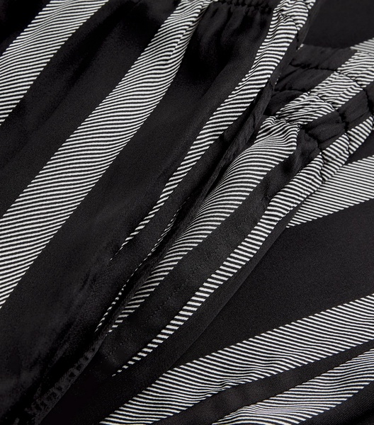 Silk-Blend Striped Soto Trousers