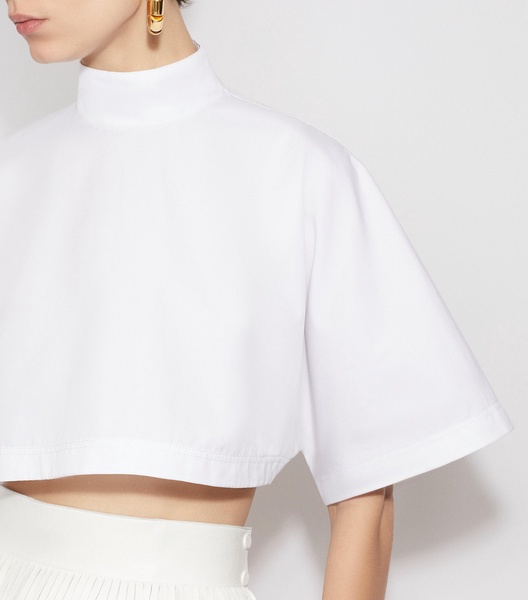 High-Neck Crop Top