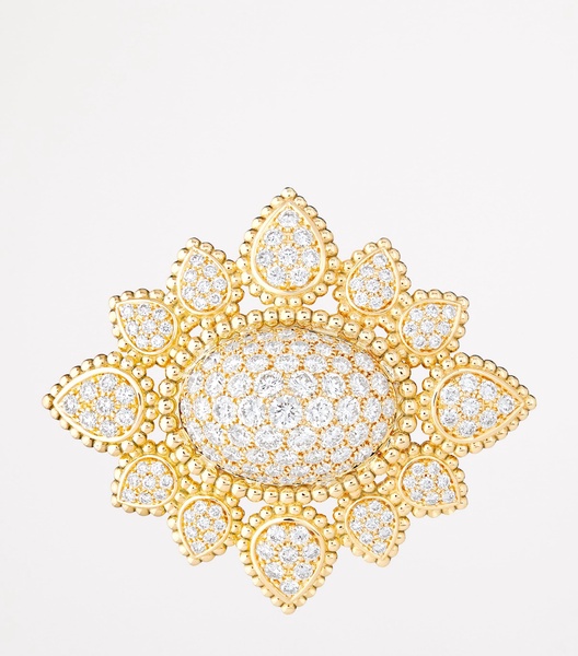 Yellow Gold and Diamond Serpent Bohème Vintage Ring