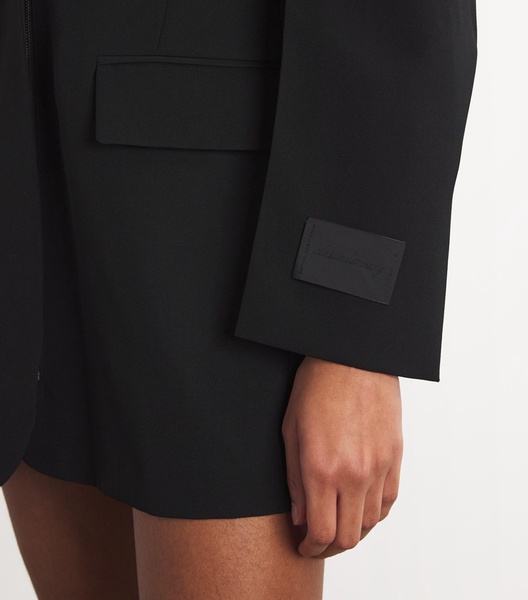 Wool Blazer Mini Dress