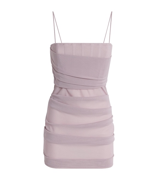 Mesh Corset Mini Dress