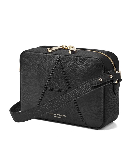 Leather Camera ‘A’ Cross-Body Bag