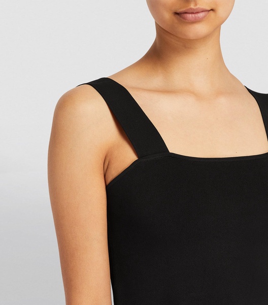 Square-Neck Crop Top