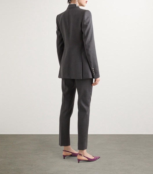 Virgin Wool Tailored Trousers