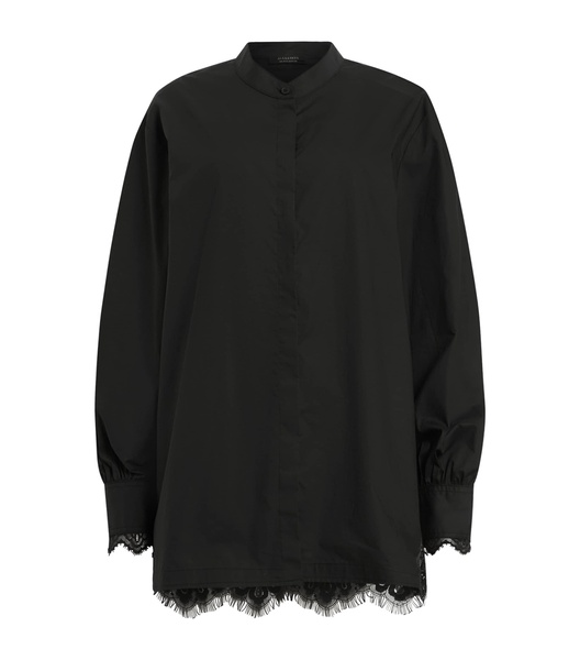 Lace-Trim Ethel Shirt