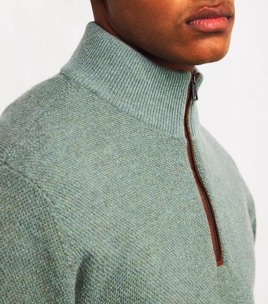 Cashmere Half-Zip Sweater