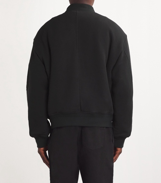 Cotton-Blend Bomber Jacket