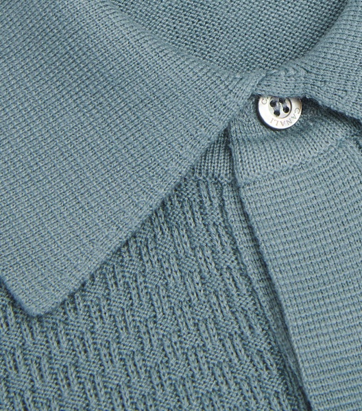 Cotton-Modal Polo Shirt