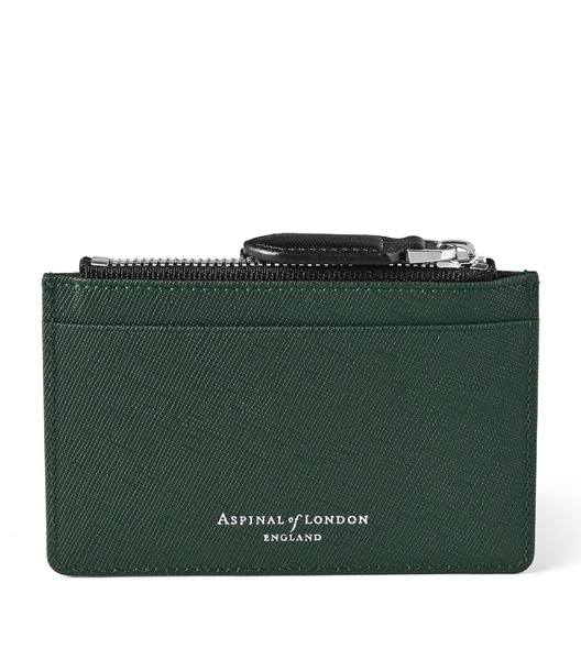 Leather Zip-Up Card Holder