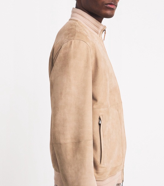 Lambskin Bomber Jacket
