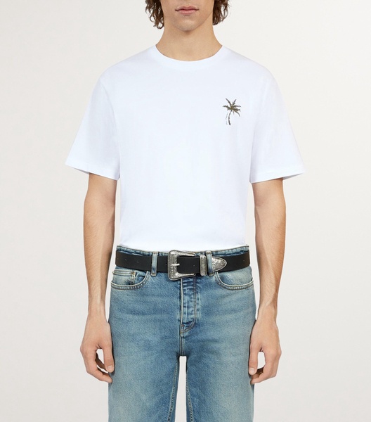 Wide Leather Belt