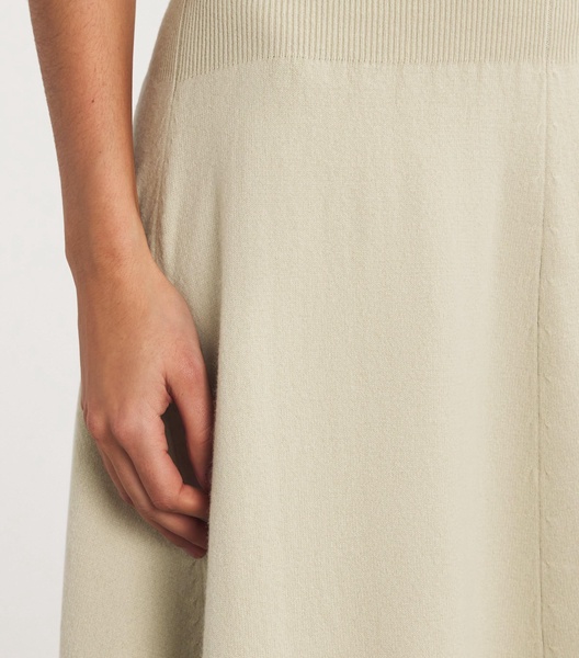 Cashmere-Blend No.388 Ease Midi Skirt