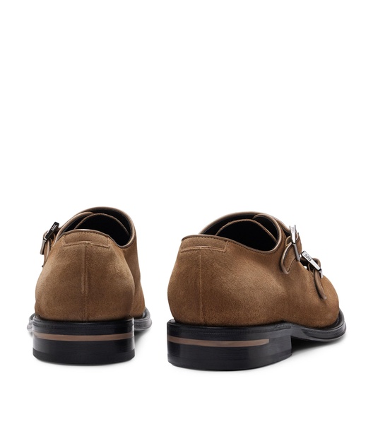 Suede Monk Shoes